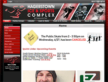 Tablet Screenshot of hagerstownice.org